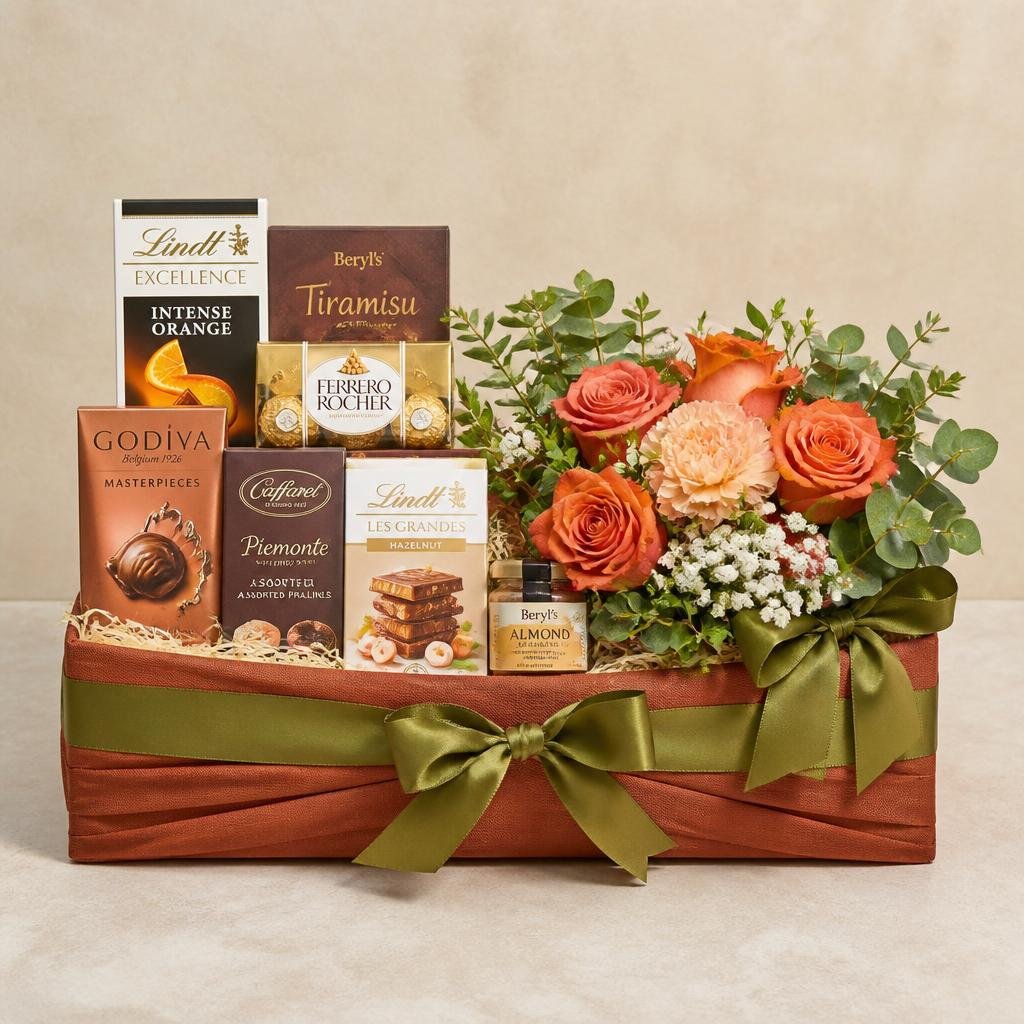 Chocolate & Bloom Gift Box