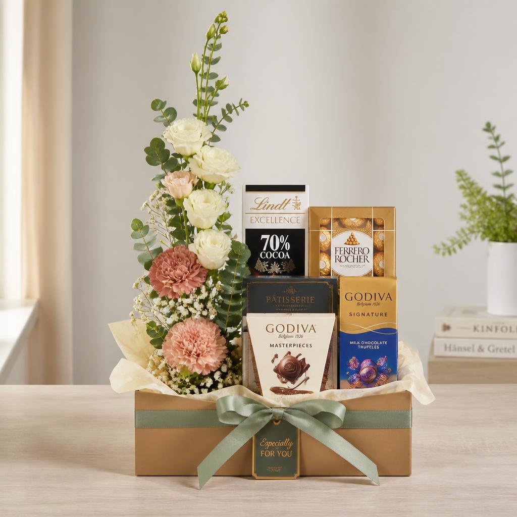 Chocolate & Bloom Gift Box
