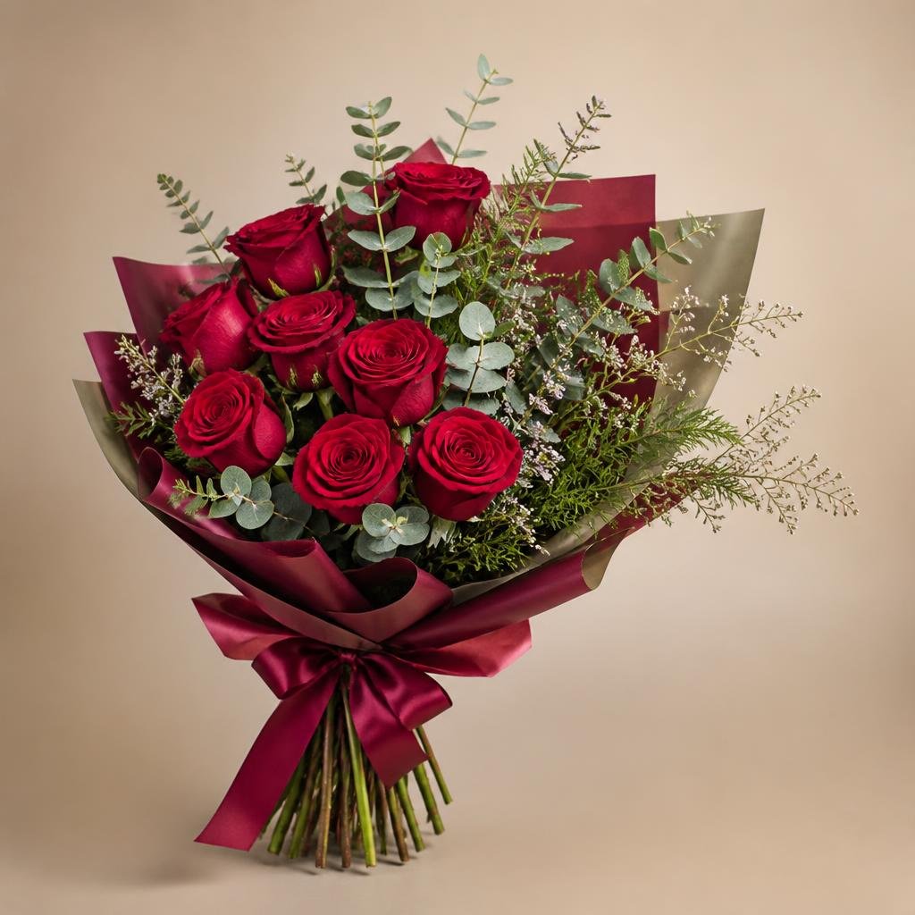 Classic Red Rose Bouquet