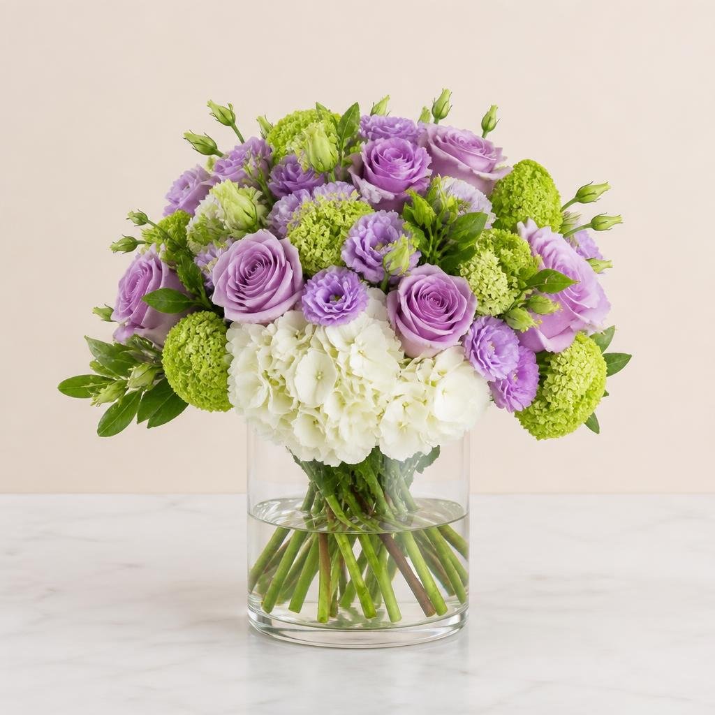 Clear Cylinder Glass Vase