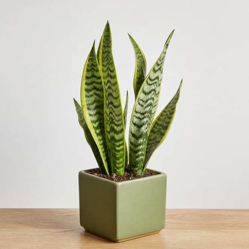 Snake Plant Desk Companion