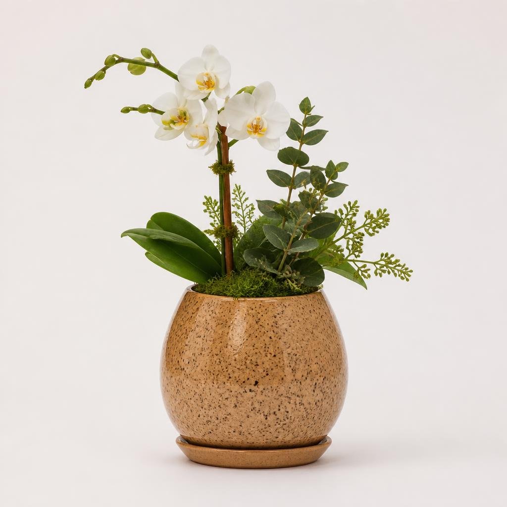 Speckled Egg Planter