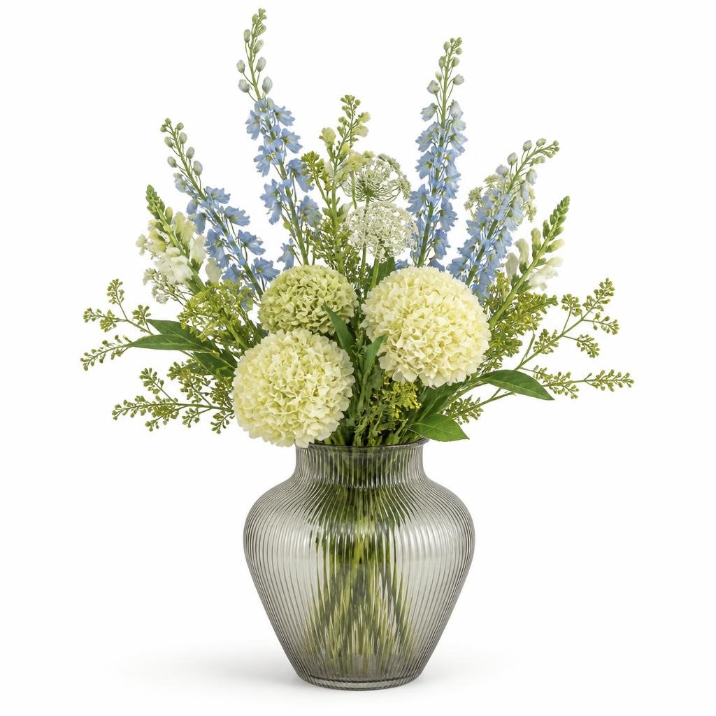 Stoneware Wide Mouth Vase