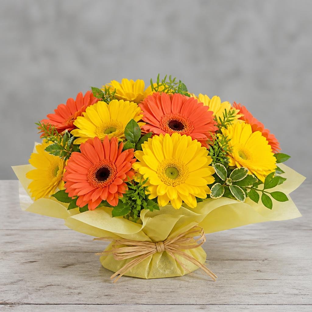 Sunlit Gerbera Posy