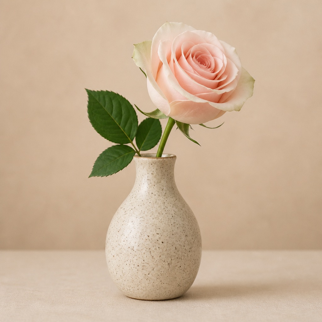 Ceramic Speckle Bud Vase — Seasonal Image 2