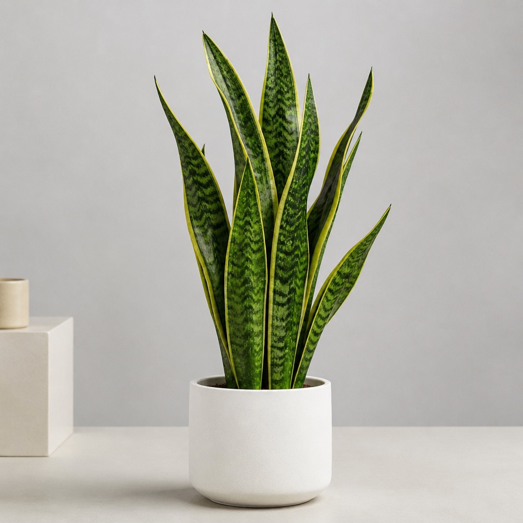 Snake Plant Desk Companion Image 2